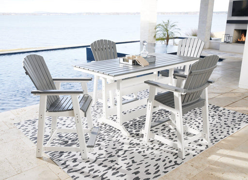 Transville Outdoor Dining Set - Furniture 4 Less (Jacksonville, NC)