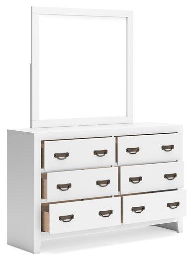 Binterglen Dresser and Mirror - Furniture 4 Less (Jacksonville, NC)