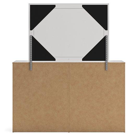 Cayboni Dresser and Mirror - Furniture 4 Less (Jacksonville, NC)