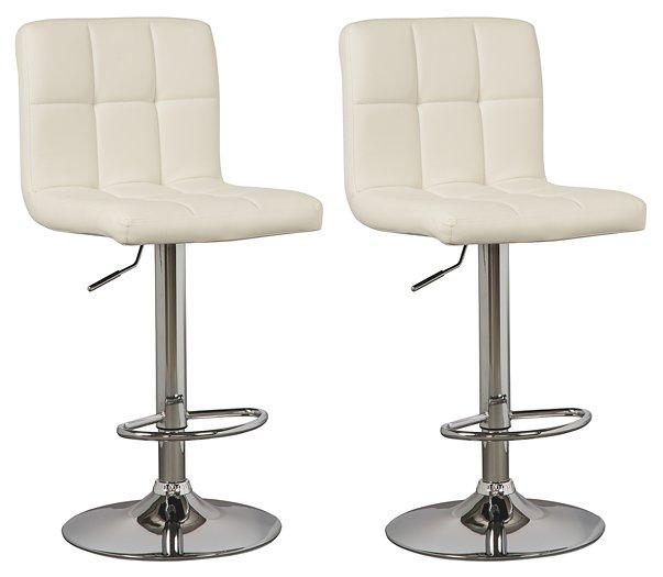 Bellatier Adjustable Height Bar Stool - Furniture 4 Less (Jacksonville, NC)