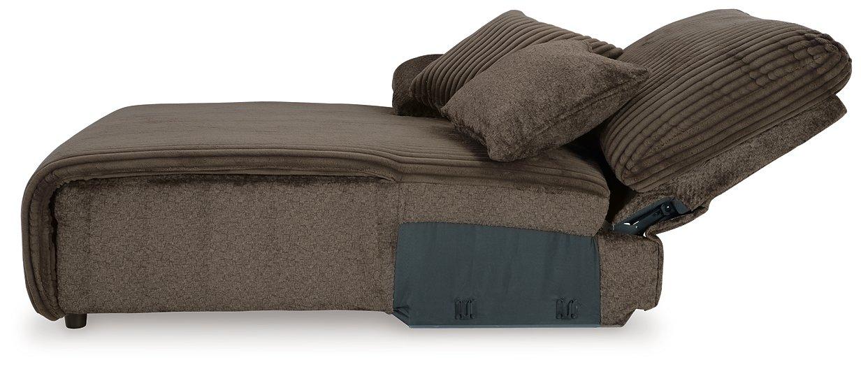 Top Tier Reclining Sectional with Chaise - Furniture 4 Less (Jacksonville, NC)