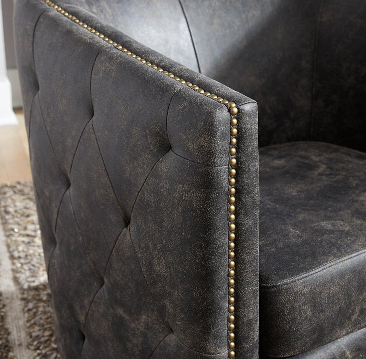 Brentlow Swivel Accent Chair - Furniture 4 Less (Jacksonville, NC)