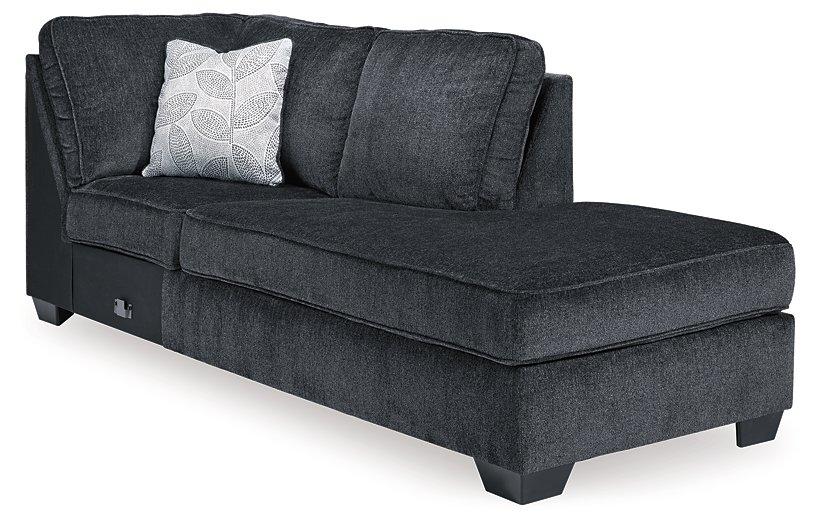 Altari Sleeper Sectional with Chaise - Furniture 4 Less (Jacksonville, NC)