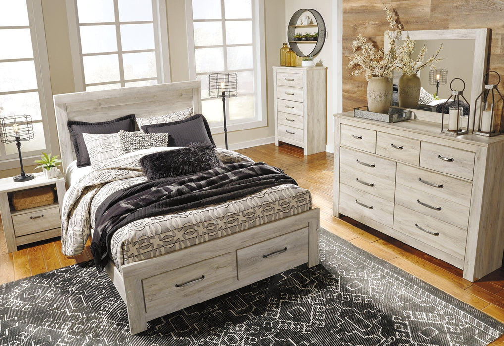 Bellaby Bed with 2 Storage Drawers - Furniture 4 Less (Jacksonville, NC)