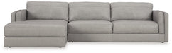 Amiata Sectional with Chaise - Furniture 4 Less (Jacksonville, NC)