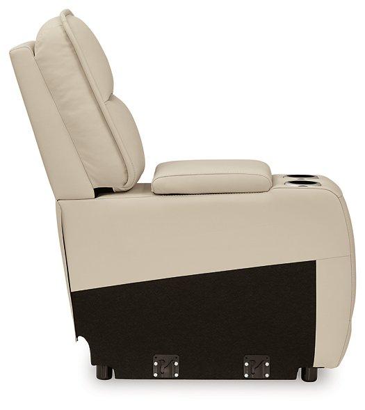 Double Deal Reclining Sectional with Console - Furniture 4 Less (Jacksonville, NC)