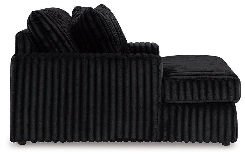 Midnight-Madness Oversized Chaise - Furniture 4 Less (Jacksonville, NC)