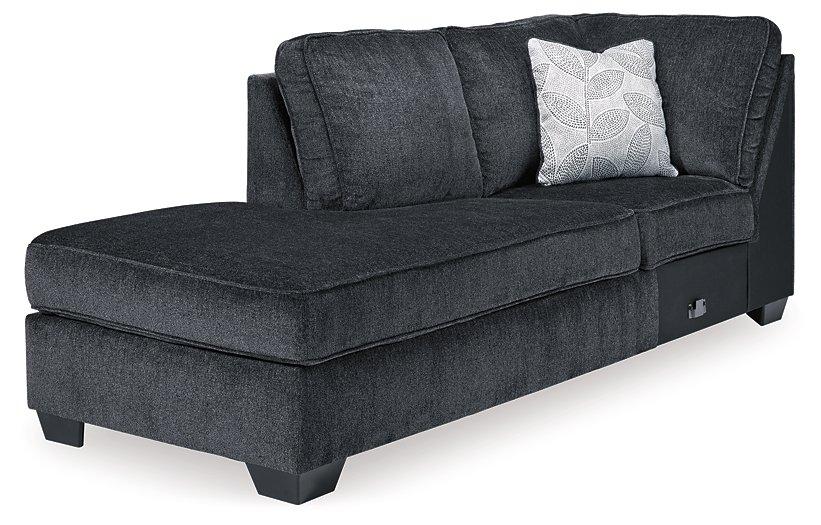 Altari Sleeper Sectional with Chaise - Furniture 4 Less (Jacksonville, NC)