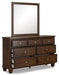 Danabrin Dresser and Mirror - Furniture 4 Less (Jacksonville, NC)