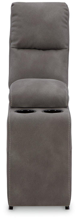 Next-Gen DuraPella Power Reclining Sectional Loveseat with Console - Furniture 4 Less (Jacksonville, NC)