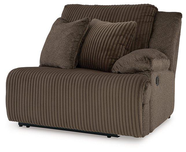 Top Tier Reclining Sectional with Chaise - Furniture 4 Less (Jacksonville, NC)