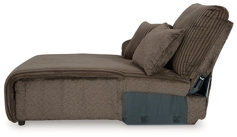 Top Tier Reclining Sectional with Chaise - Furniture 4 Less (Jacksonville, NC)