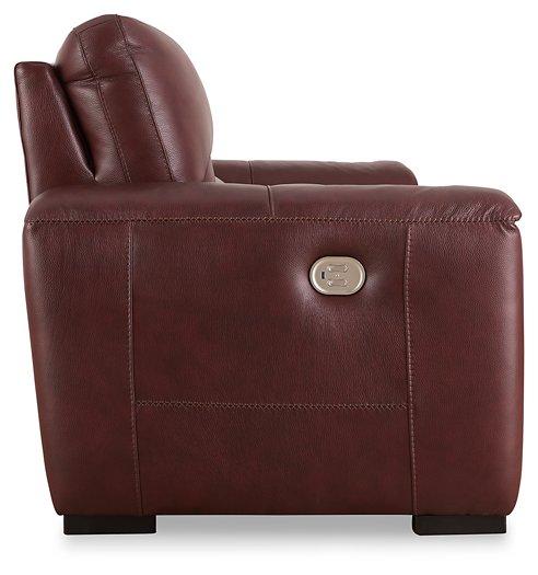 Alessandro Power Reclining Loveseat with Console - Furniture 4 Less (Jacksonville, NC)