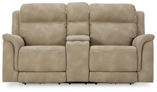 Next-Gen DuraPella Power Reclining Loveseat with Console - Furniture 4 Less (Jacksonville, NC)