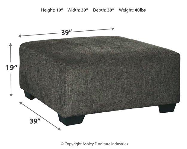 Ballinasloe Oversized Ottoman - Furniture 4 Less (Jacksonville, NC)