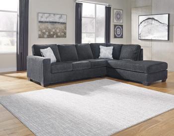 Altari Sleeper Sectional with Chaise - Furniture 4 Less (Jacksonville, NC)