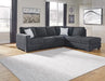 Altari Sleeper Sectional with Chaise - Furniture 4 Less (Jacksonville, NC)