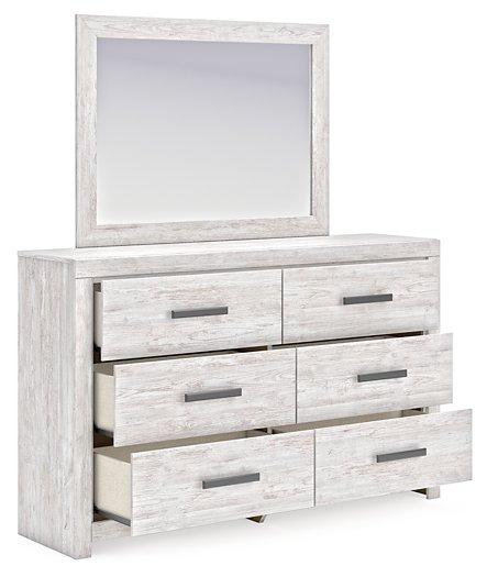 Cayboni Dresser and Mirror - Furniture 4 Less (Jacksonville, NC)