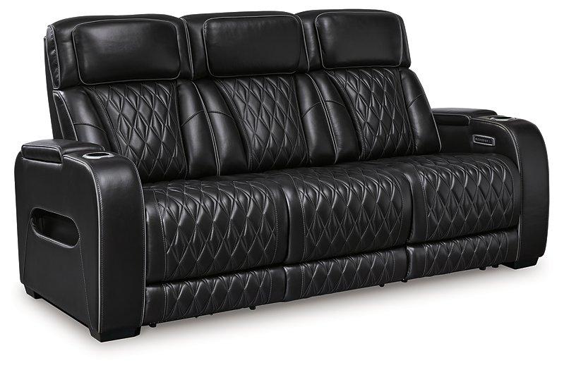 Boyington Power Reclining Sofa - Furniture 4 Less (Jacksonville, NC)