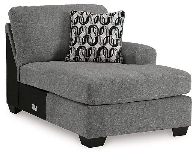 Birkdale Court Sectional with Chaise - Furniture 4 Less (Jacksonville, NC)