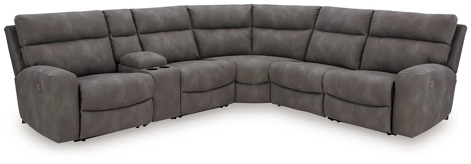 Next-Gen DuraPella Power Reclining Sectional - Furniture 4 Less (Jacksonville, NC)