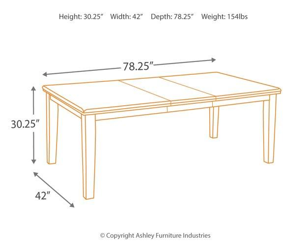 Haddigan Dining Set - Furniture 4 Less (Jacksonville, NC)