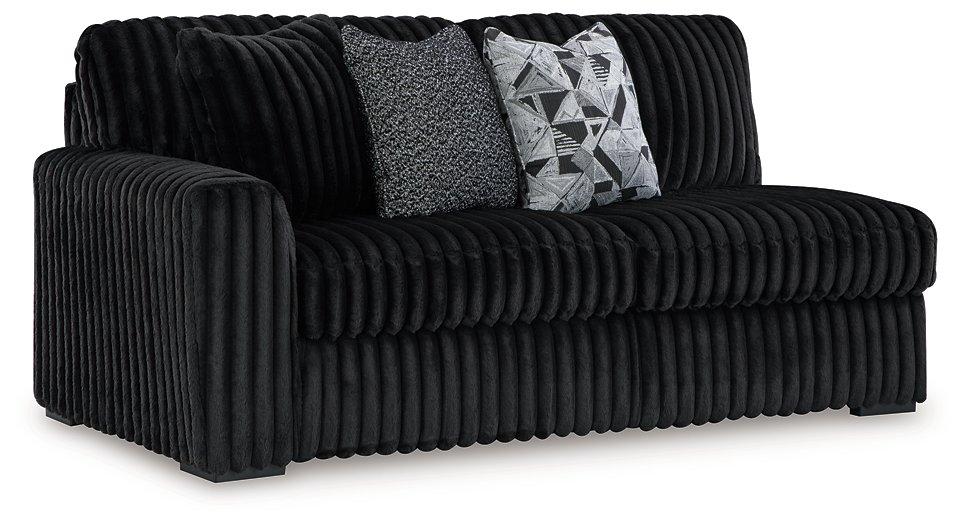 Midnight-Madness Sectional Sofa with Chaise - Furniture 4 Less (Jacksonville, NC)