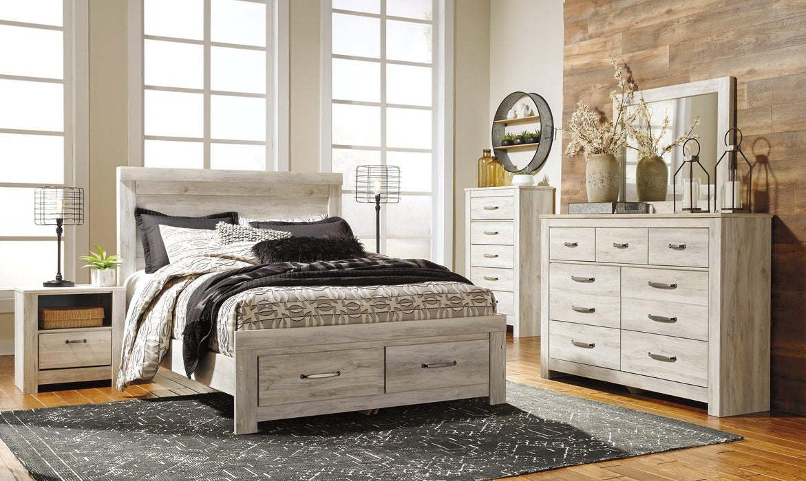 Bellaby Bed with 2 Storage Drawers - Furniture 4 Less (Jacksonville, NC)