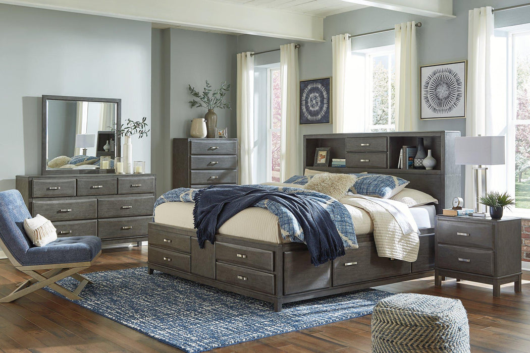 Caitbrook Storage Bed with 8 Drawers - Furniture 4 Less (Jacksonville, NC)