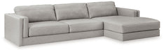 Amiata Sectional with Chaise - Furniture 4 Less (Jacksonville, NC)