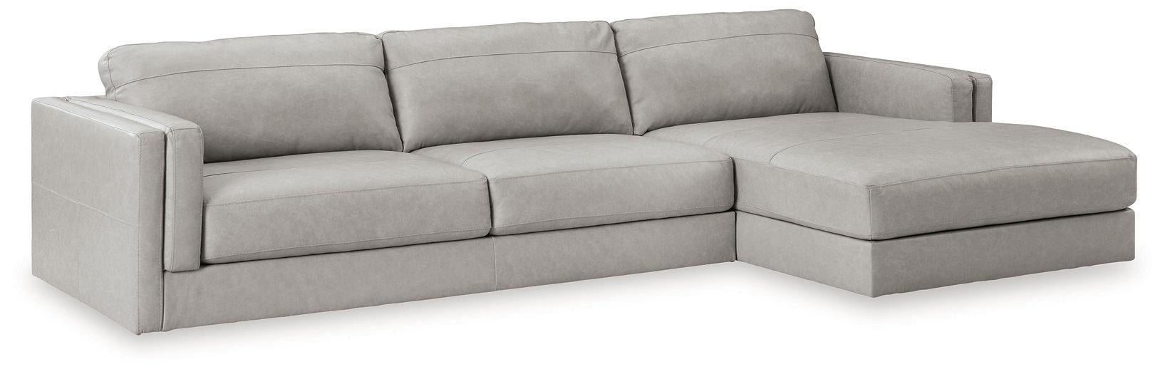 Amiata Sectional with Chaise - Furniture 4 Less (Jacksonville, NC)