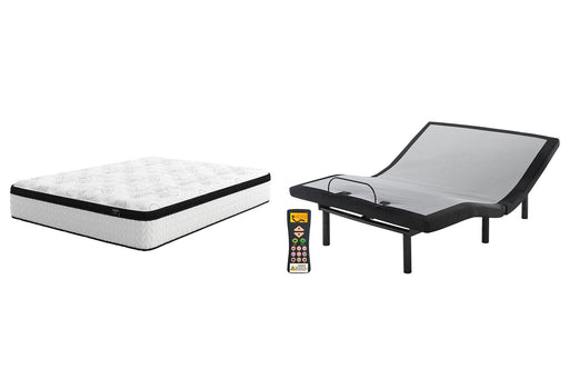 Chime 12 Inch California King Hybrid Mattress Package - Furniture 4 Less (Jacksonville, NC)