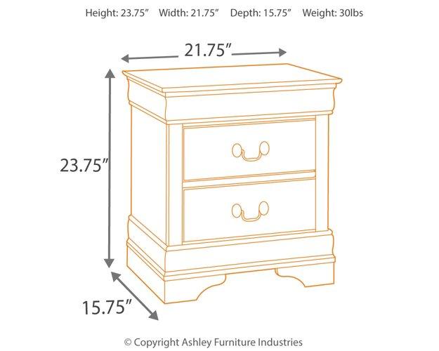 Alisdair Nightstand - Furniture 4 Less (Jacksonville, NC)