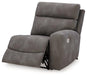 Next-Gen DuraPella Power Reclining Sectional Loveseat with Console - Furniture 4 Less (Jacksonville, NC)