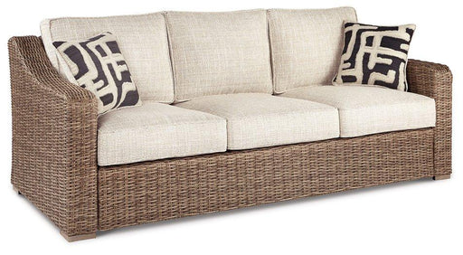 Beachcroft Outdoor Sofa with Cushion - Furniture 4 Less (Jacksonville, NC)
