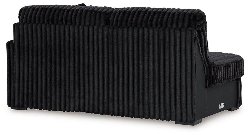 Midnight-Madness Sectional Sofa with Chaise - Furniture 4 Less (Jacksonville, NC)