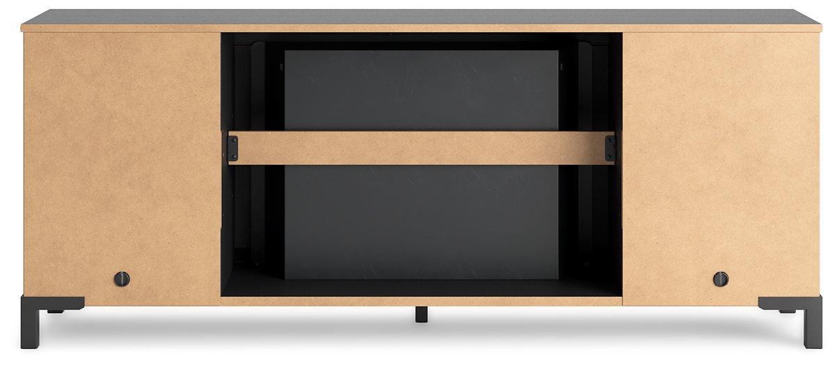 Cayberry 60" TV Stand with Electric Fireplace - Furniture 4 Less (Jacksonville, NC)