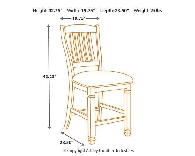 Bolanburg Counter Height Bar Stool - Furniture 4 Less (Jacksonville, NC)