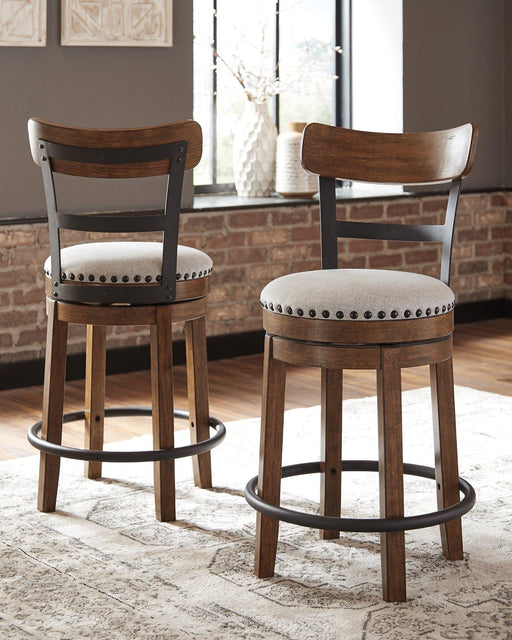 Valebeck Counter Height Bar Stool - Furniture 4 Less (Jacksonville, NC)