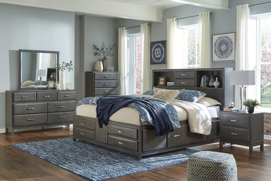 Caitbrook Storage Bed with 8 Drawers - Furniture 4 Less (Jacksonville, NC)
