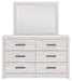 Cayboni Dresser and Mirror - Furniture 4 Less (Jacksonville, NC)