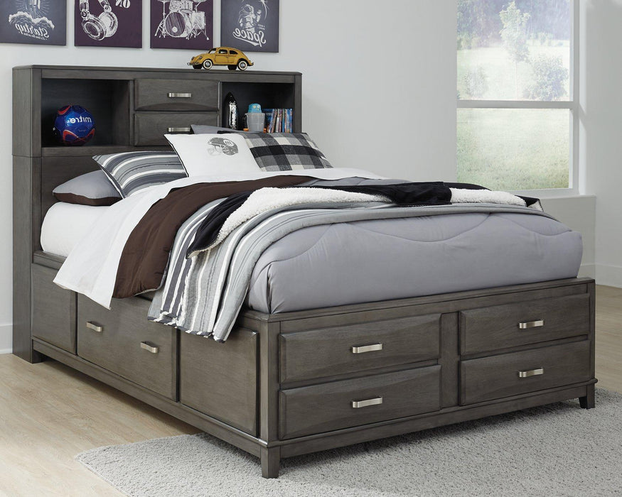 Caitbrook Storage Bed with 7 Drawers - Furniture 4 Less (Jacksonville, NC)