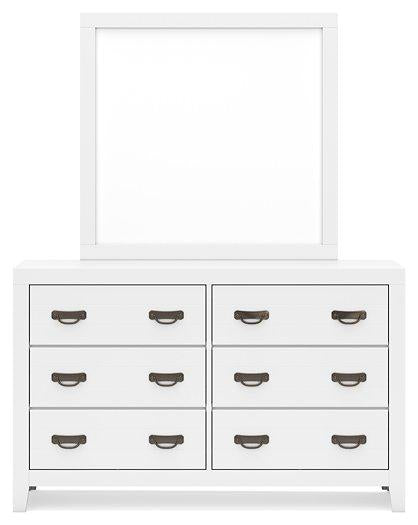 Binterglen Dresser and Mirror - Furniture 4 Less (Jacksonville, NC)