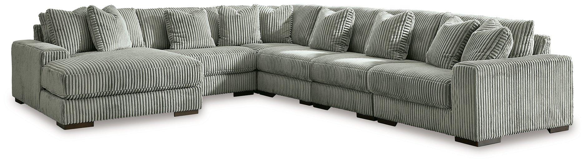 Lindyn Sectional with Chaise - Furniture 4 Less (Jacksonville, NC)