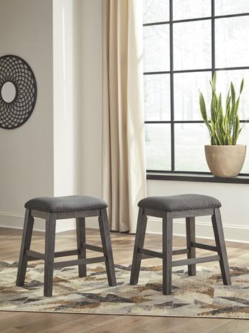Caitbrook Counter Height Upholstered Bar Stool - Furniture 4 Less (Jacksonville, NC)