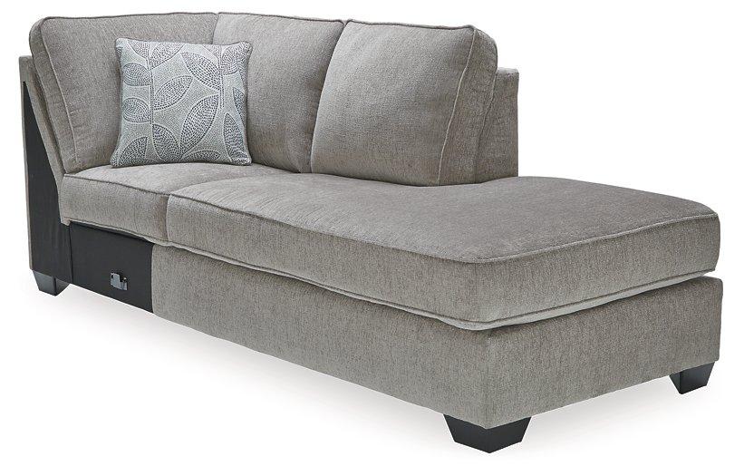 Altari Sleeper Sectional with Chaise - Furniture 4 Less (Jacksonville, NC)