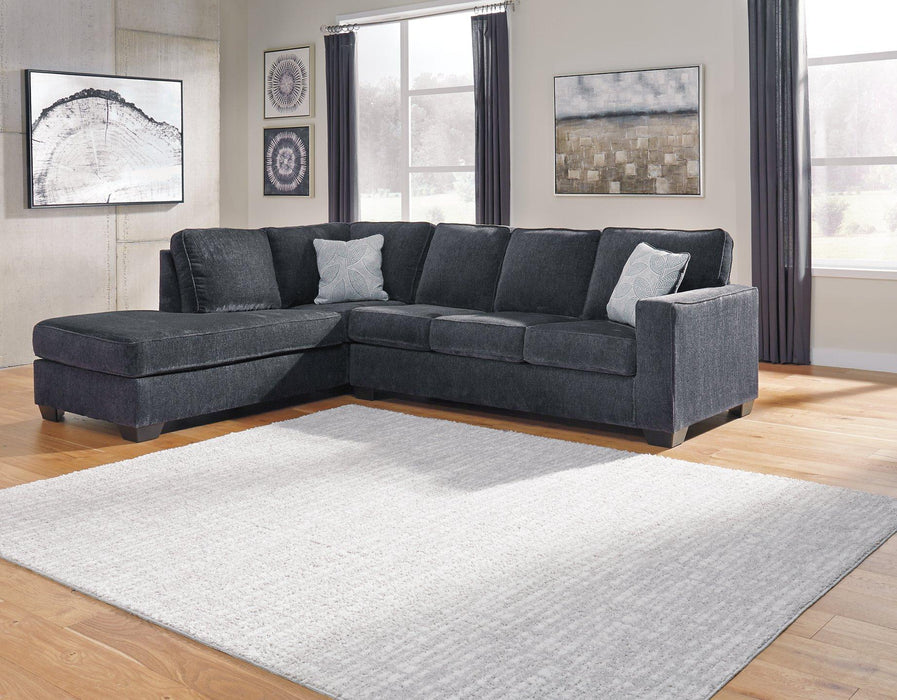 Altari Sleeper Sectional with Chaise - Furniture 4 Less (Jacksonville, NC)