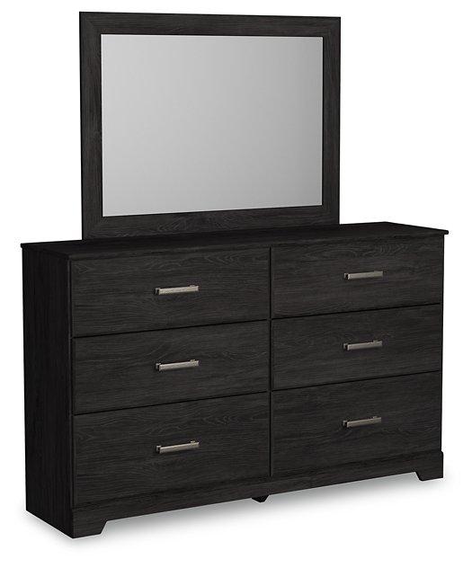 Belachime Dresser and Mirror - Furniture 4 Less (Jacksonville, NC)