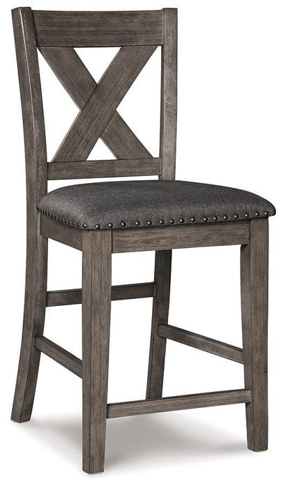 Caitbrook Counter Height Upholstered Bar Stool - Furniture 4 Less (Jacksonville, NC)