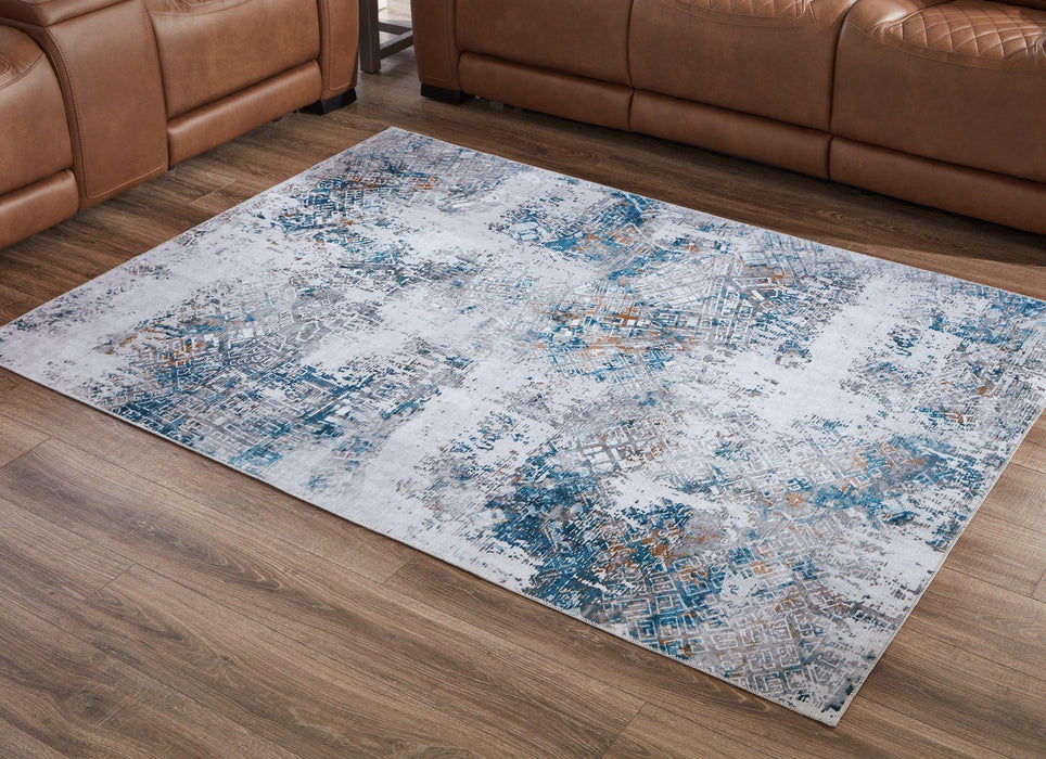 Garyard 5' x 7' Washable Rug - Furniture 4 Less (Jacksonville, NC)